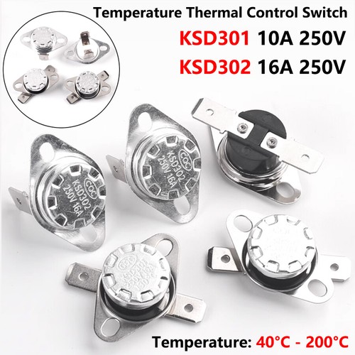 Ksd301 ksd302 10a 16a 250v - ksd302,