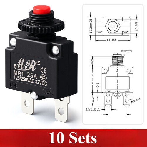 Interruttore 125 250v 25a - interruttore,